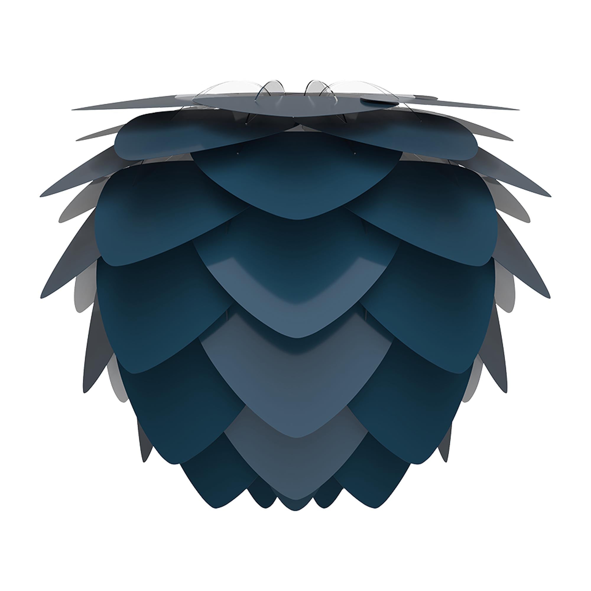 Aluvia Medium: Einzigartiger Lampenschirm aus Aluminium, inspiriert von Natur und Stadt, in 8 Farben für stilvolle Akzente.