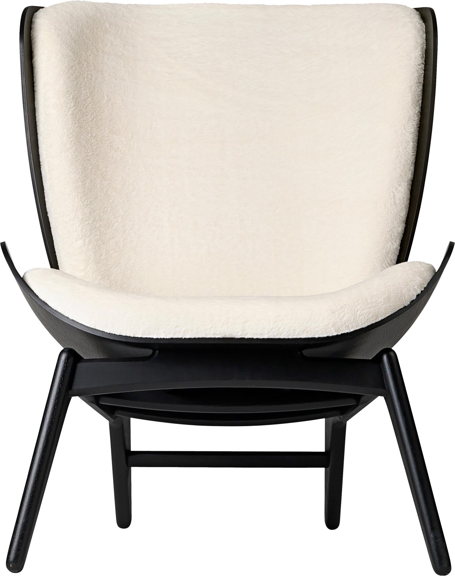 Der Reader Sessel von Umage kombiniert stilvolles skandinavisches Design mit hochwertigem Leder und robustem Eichenholz – perfekt für entspannte Lesestunden.