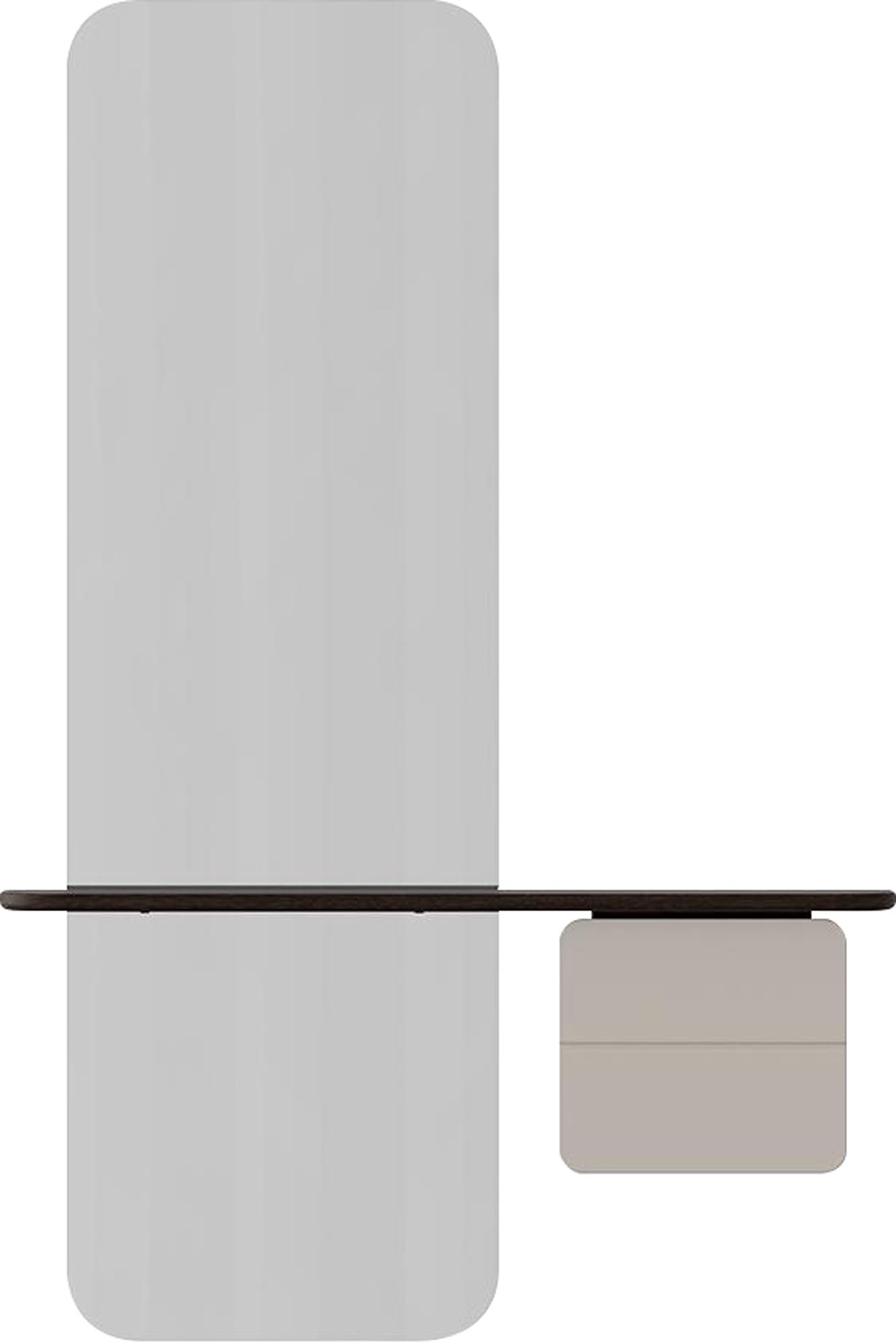 Elegantes Wandregal von Umage aus hochwertiger Eiche, ideal für zeitgemäße Inneneinrichtungen und kreative Akzente.