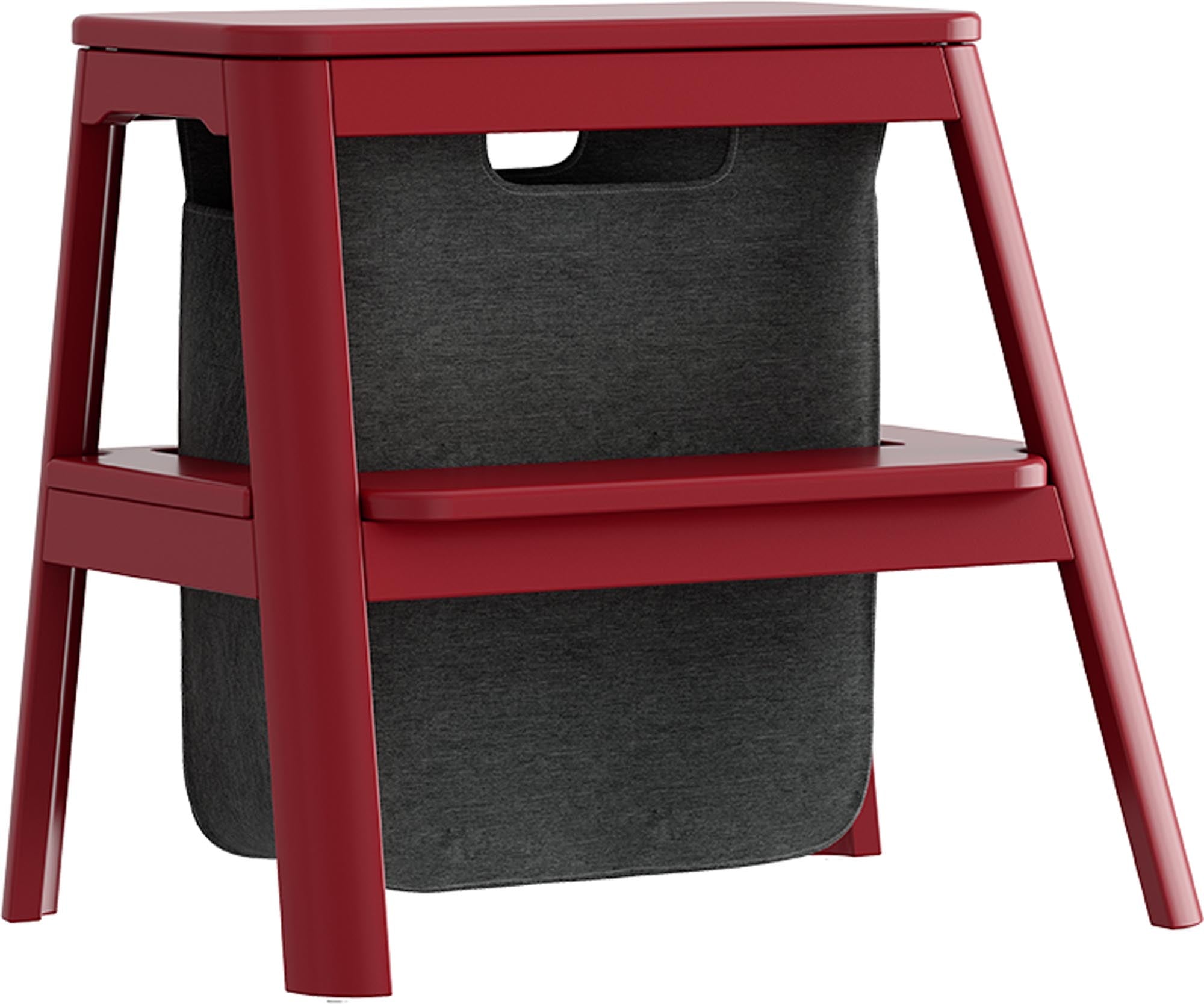 Vielseitiger Umage Tritthocker mit integriertem Stauraum.