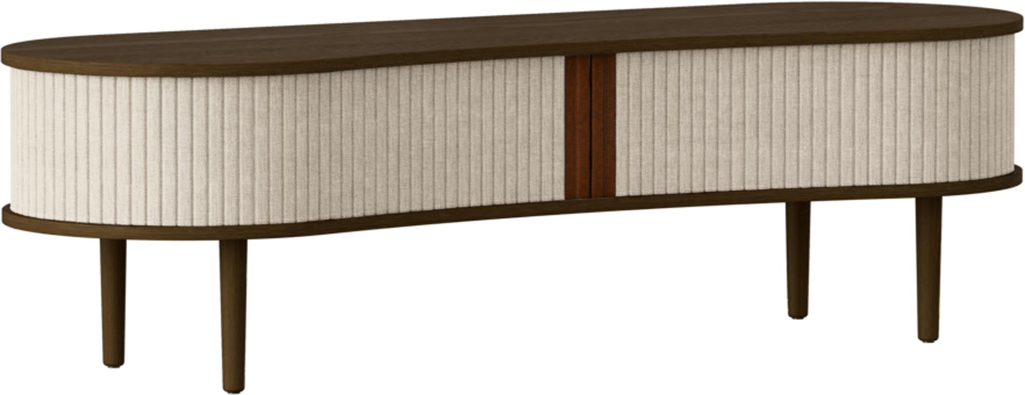 Elegante TV-Bank Audacious: Skandinavisches Design in Eiche.