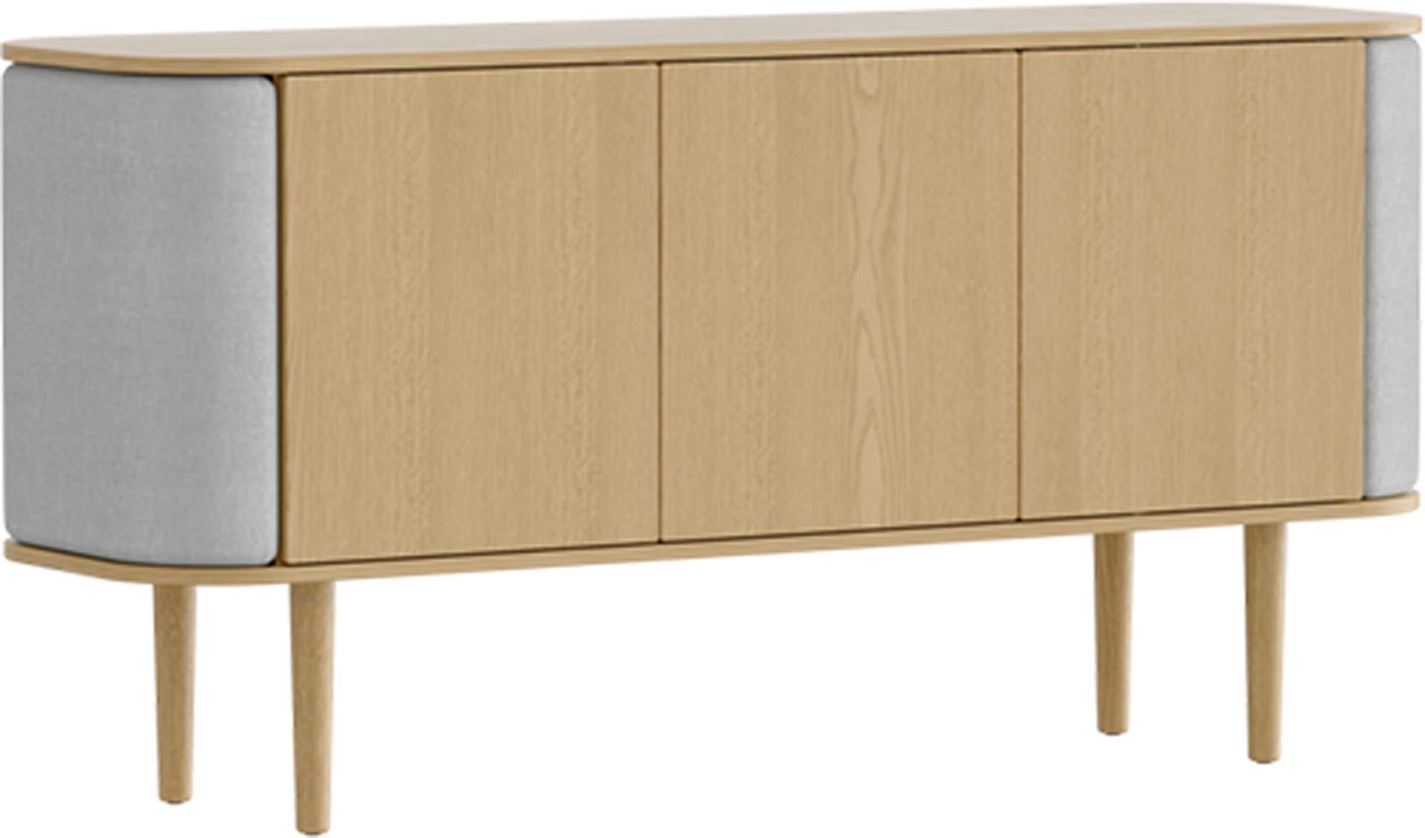Umage Treasures Sideboard: 3 Türen für zeitlose Eleganz im Wohnraum.