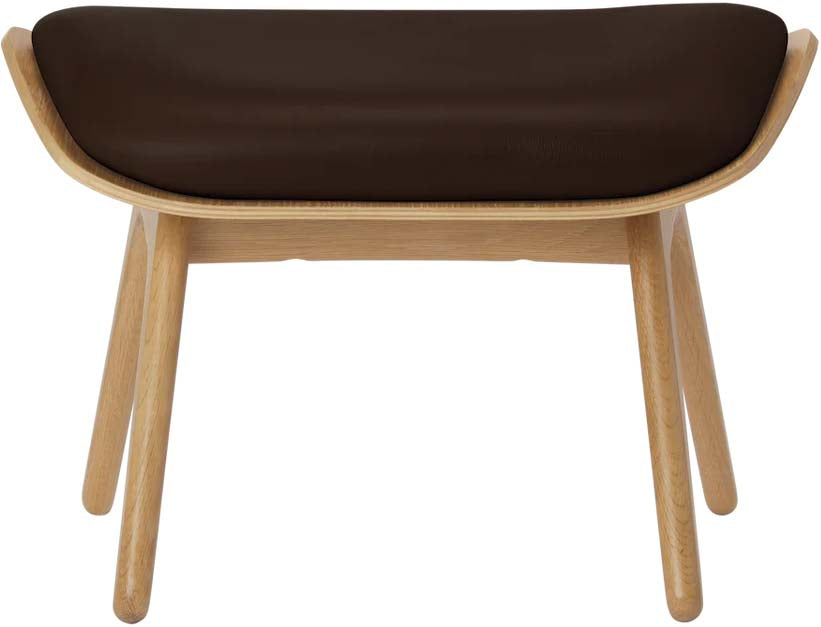 Komfortable Ottomane mit modernem Design und nachhaltigen Materialien.