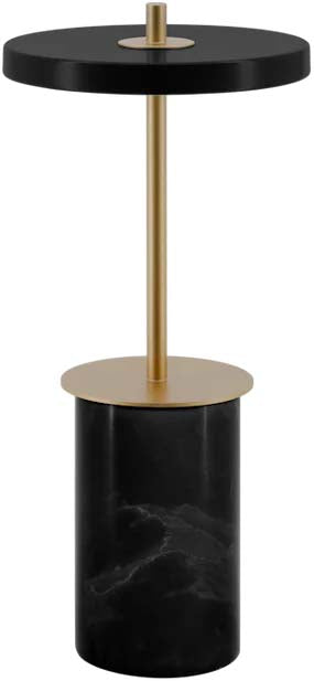 Asteria Move Mini: Stilvolle Tischleuchte mit Marmor-Sockel, vier Lichtstufen und einfacher Ladefunktion für stimmungsvolle Abende.