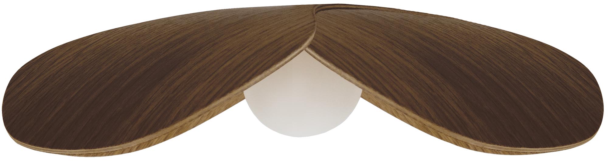 Forget Me Not Lampenschirm von Umage: Ein harmonisches Zusammenspiel aus natürlichem Eichenfurnier und zarten Blumenmotiven.