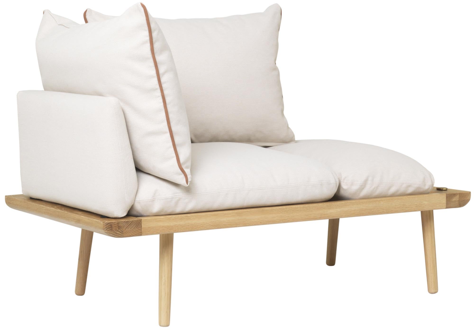 Entdecken Sie das Lounge Around 1.5-Sitzer Sofa von Umage – stilvolles skandinavisches Design, das Komfort und Vielseitigkeit vereint.