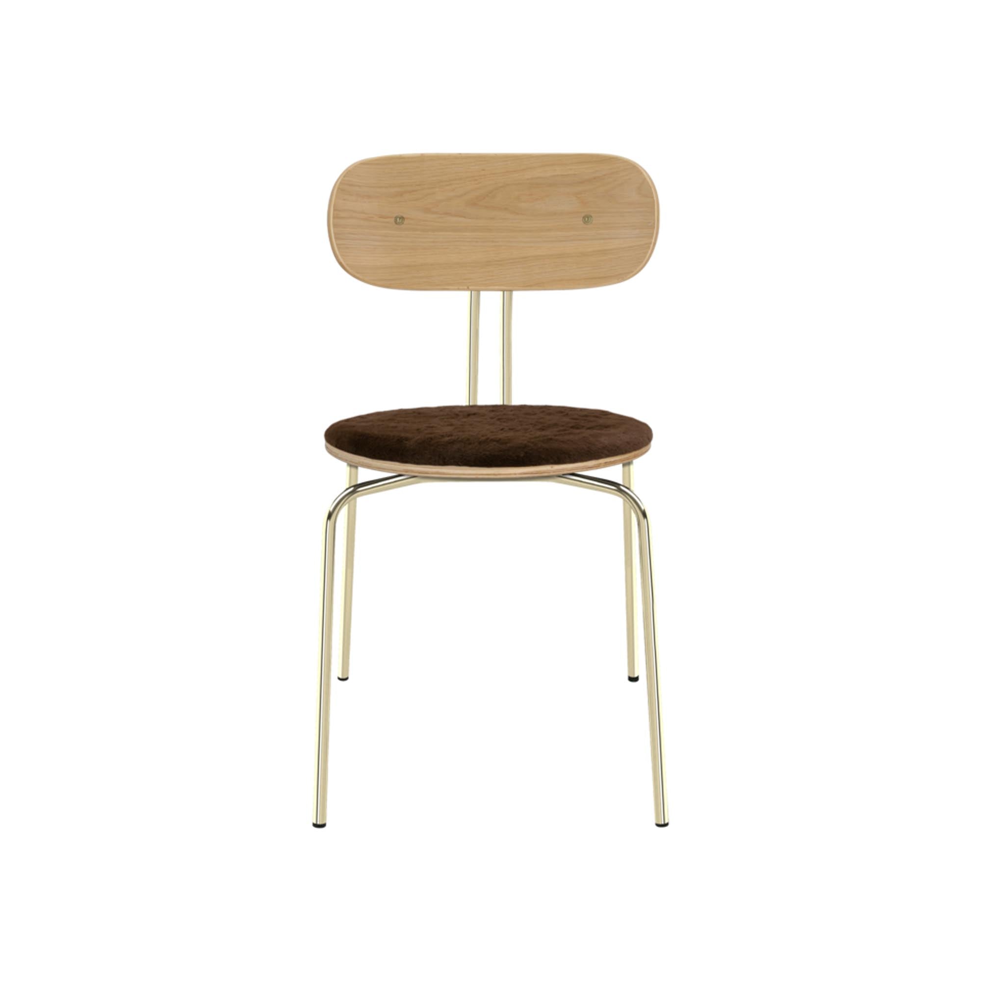 Curious Stuhl von Umage: Stilvoll gepolstert für skandinavische Eleganz.