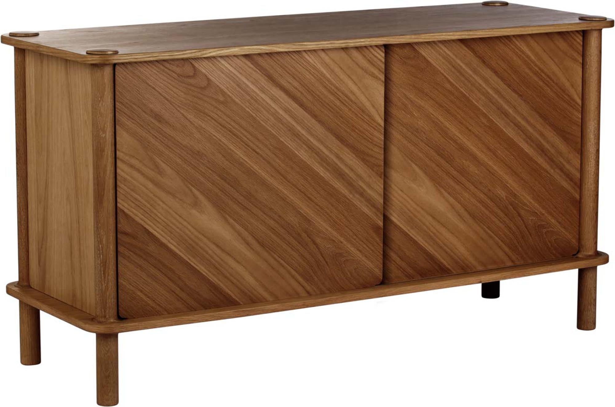 Stilvolles Italic Sideboard von Umage mit zwei hochwertigen Holztüren, ideal für modernen Stauraum und skandinavisches Design.