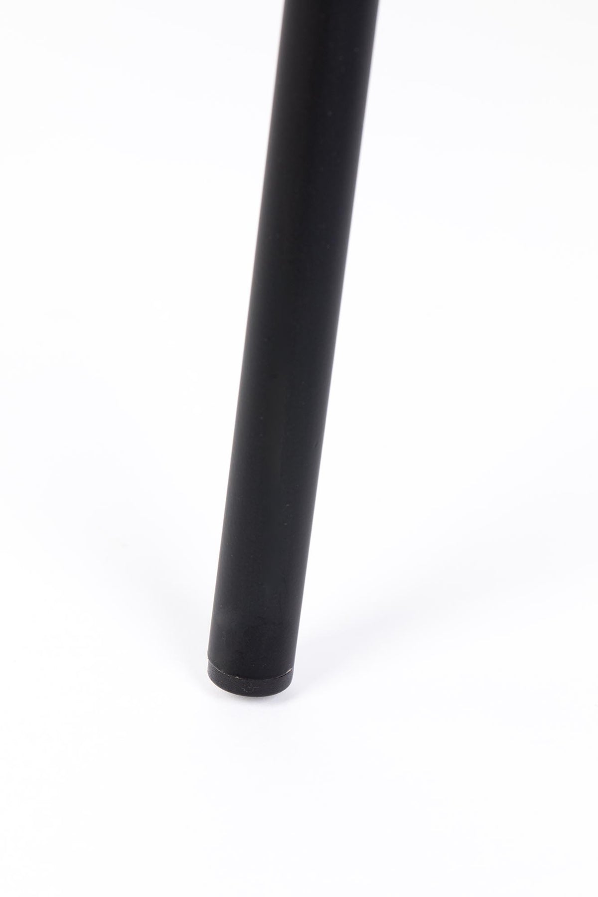Stuhl Jolien gepolstert V1 in Schwarz/Dunkelgrau präsentiert im Onlineshop von KAQTU Design AG. Stuhl ist von White Label Living