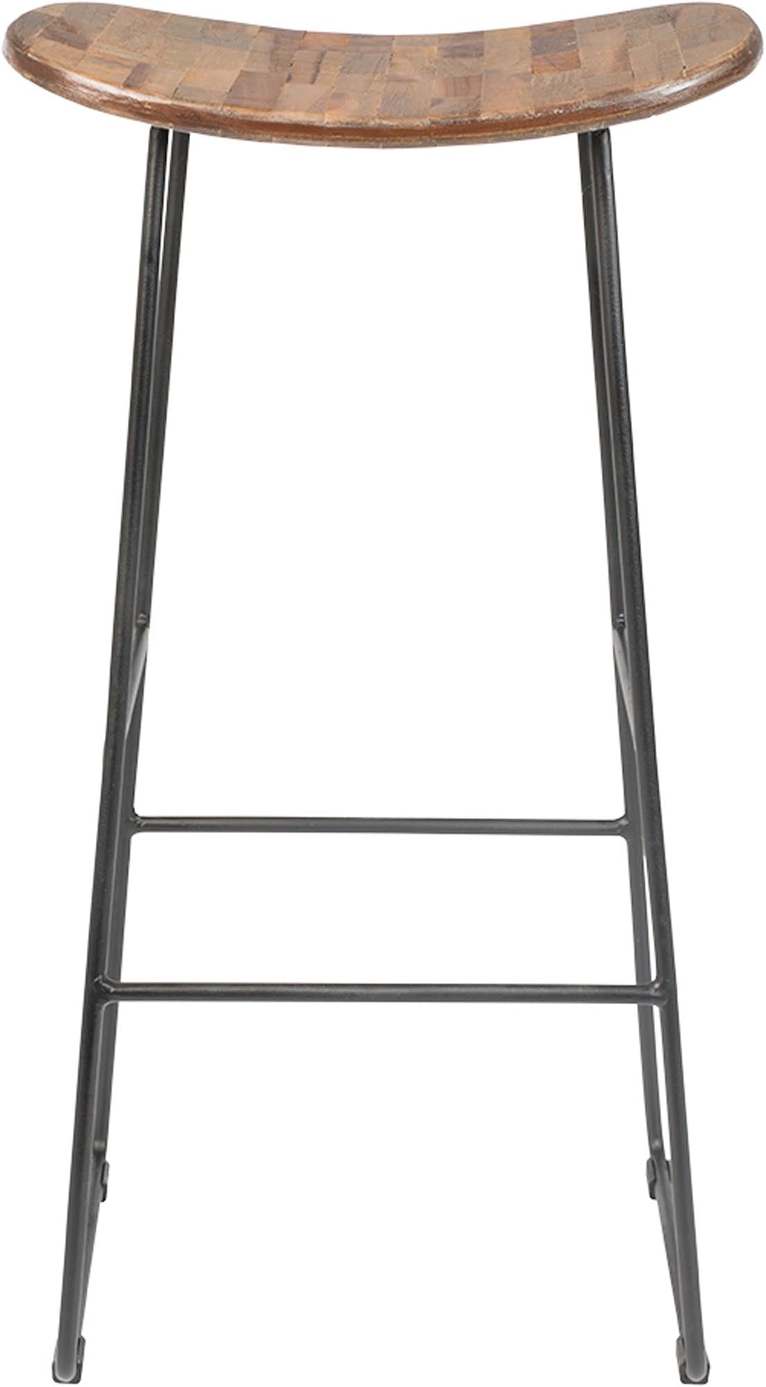 Der Barstuhl TANGLE von White Label Living vereint elegantes Design mit optimalem Komfort – perfekt für trendbewusste Wohnräume.