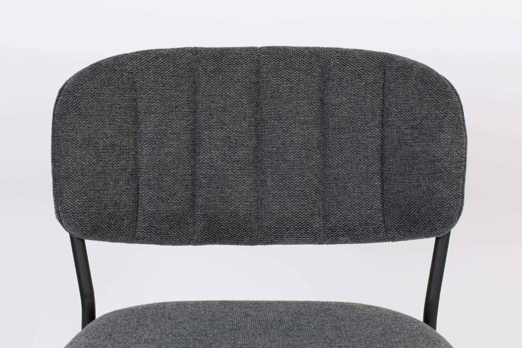 Der gepolsterte Barstuhl Jolien vereint modernen Komfort und stilvolles Design. Ideal für lange Abende, robust und in vielen Farben erhältlich.