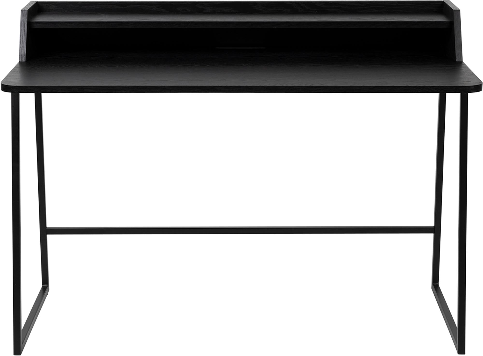 Moderner Schreibtisch GIORGIO: Stilvolles Design, geräumige Tischplatte, praktische Ablage, ideal fürs Homeoffice.