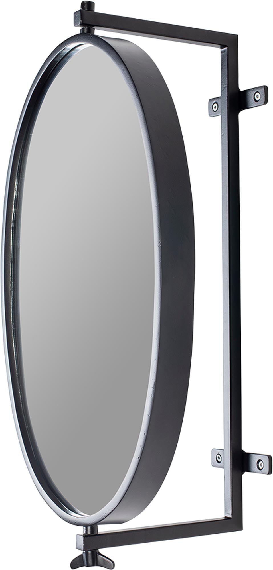 Spiegel LARA in Schwarz präsentiert im Onlineshop von KAQTU Design AG. Spiegel ist von White Label Living