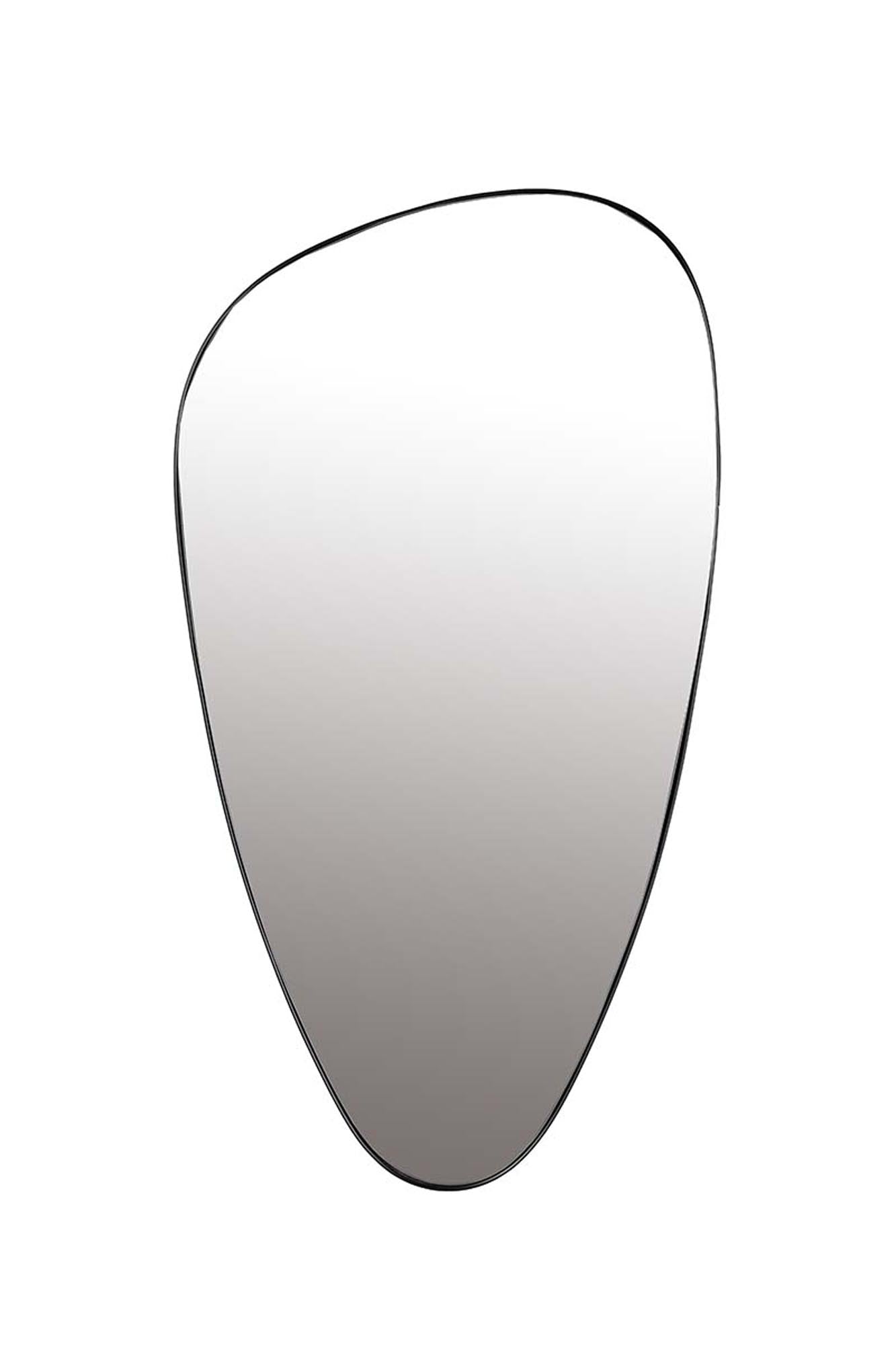 Moderner Spiegel Juna von White Label Living: Elegantes Design, robuster Metallrahmen, langlebig, vielseitig einsetzbar, stilvolles Wohnaccessoire.