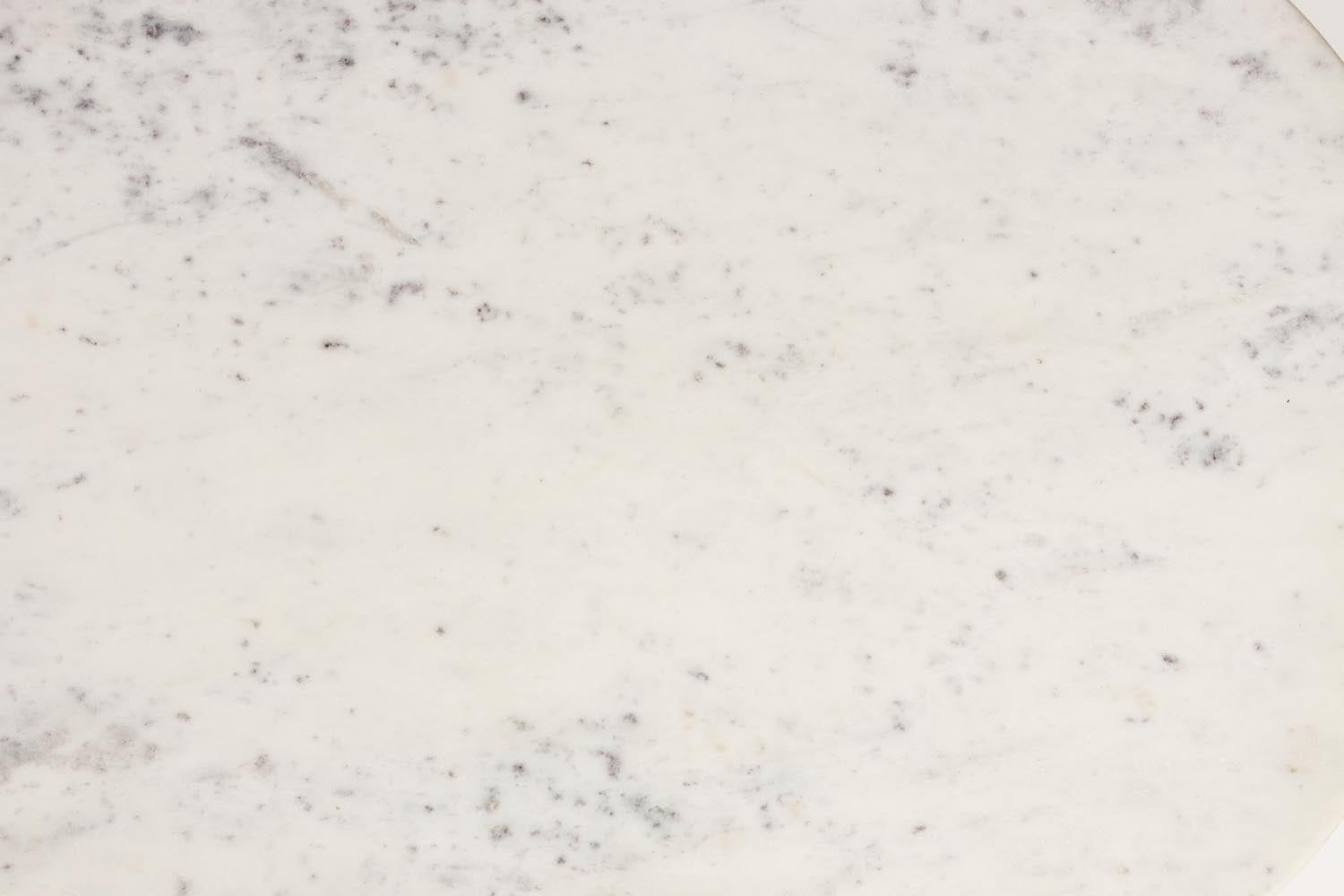 Eleganter Tanda Tisch von White Label Living mit Marmor-Design.