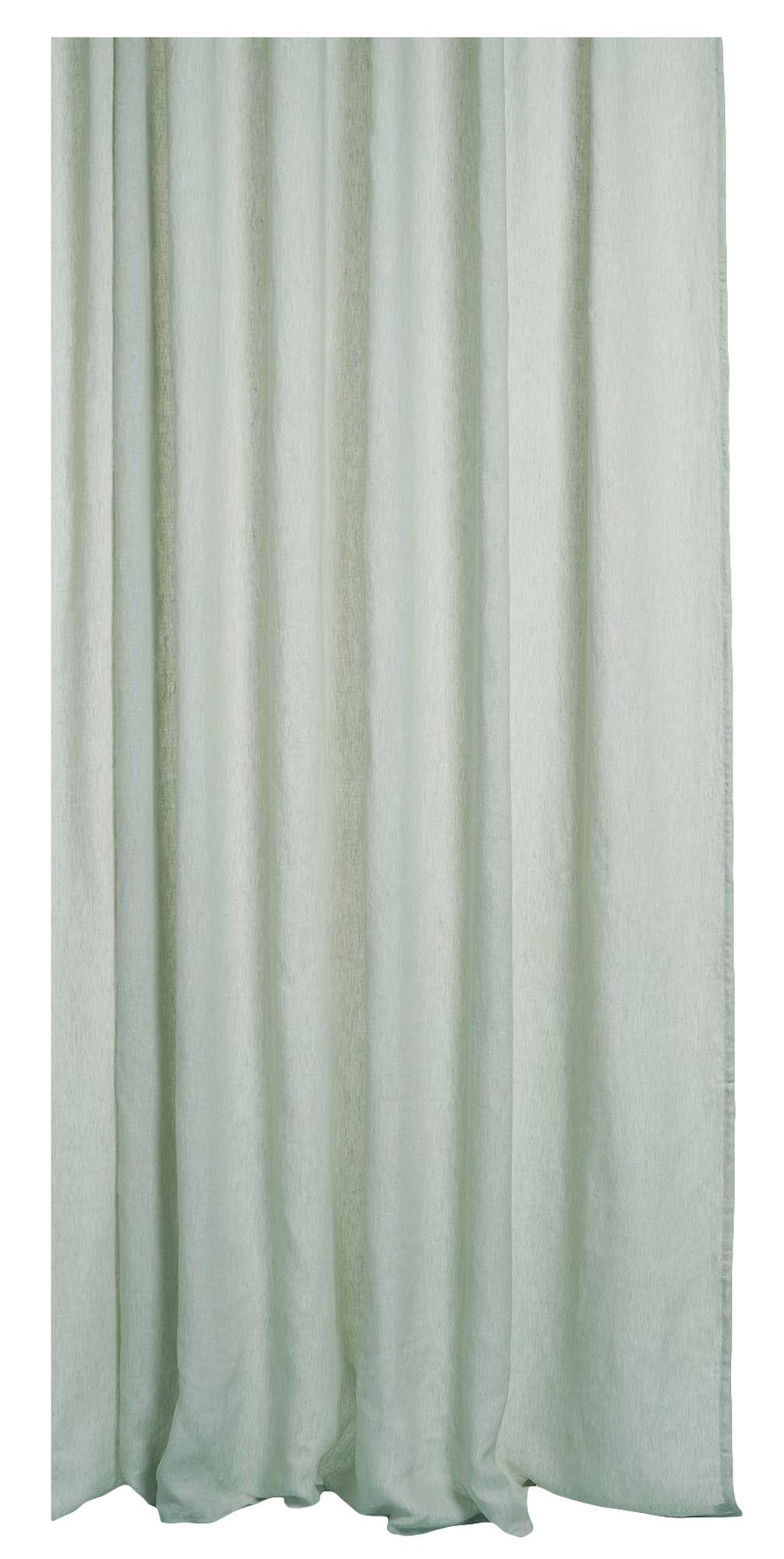 Two Tone Vorhang Stonewashed in Mint präsentiert im Onlineshop von KAQTU Design AG. Vorhang ist von ZigZagZurich