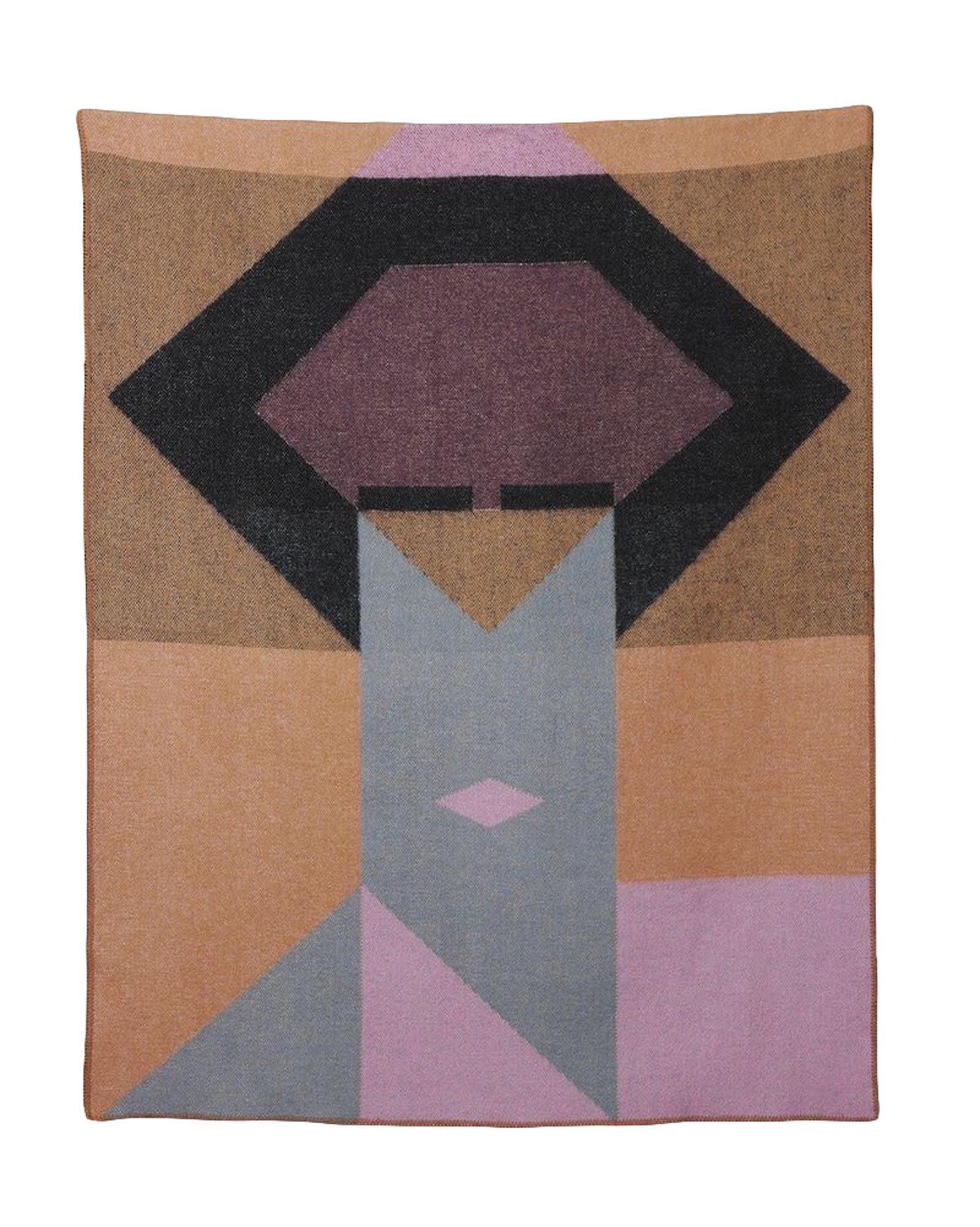 Die Satoshi Wolldecke von ZigZagZurich vereint japanische Kultur und experimentelles Design in hochwertiger neuseeländischer Wolle.