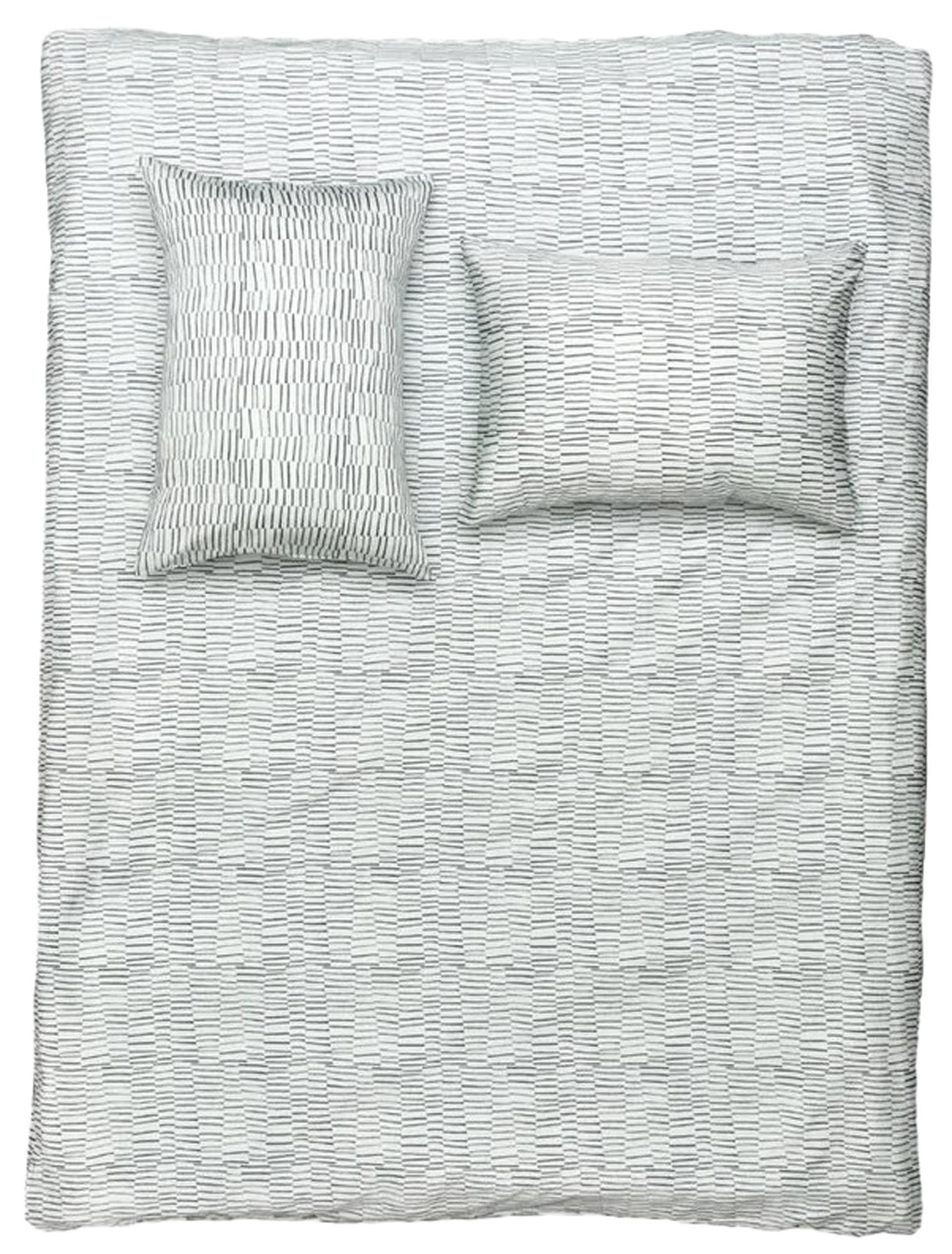 Entdecken Sie die WAX Layer Bettwäsche von ZigZagZurich, inspiriert von Martina Vontobels einzigartiger Kunst und handwerklicher Innovation.