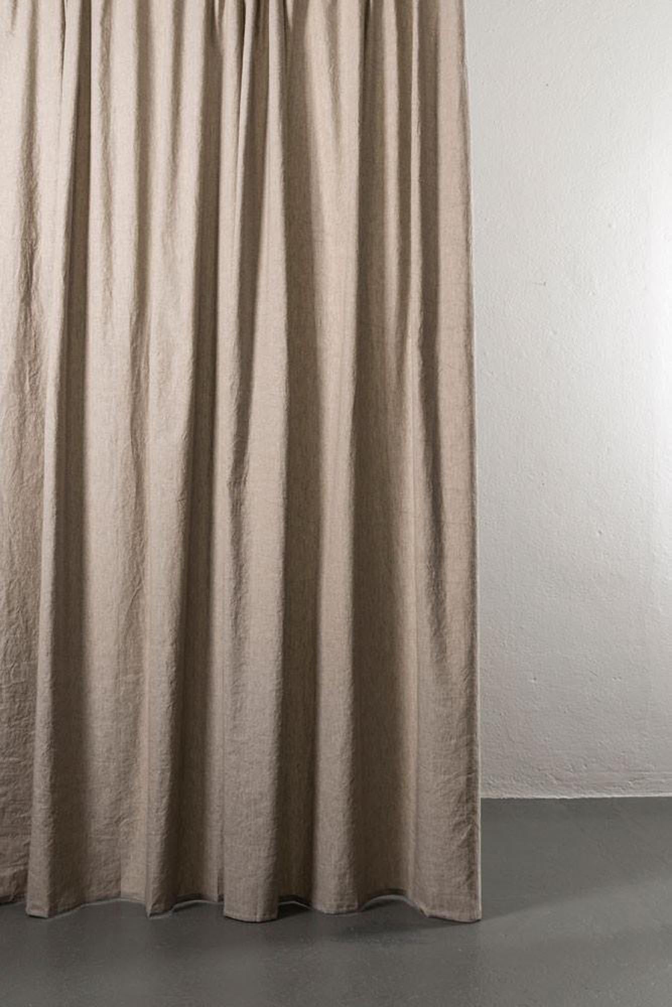 Stilvoller Belize-Vorhang aus reiner Baumwolle von ZigZagZurich.