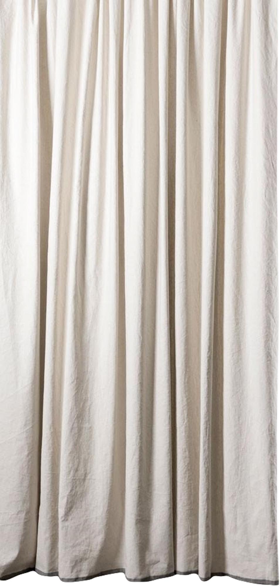 Stilvoller Belize-Vorhang aus reiner Baumwolle von ZigZagZurich.