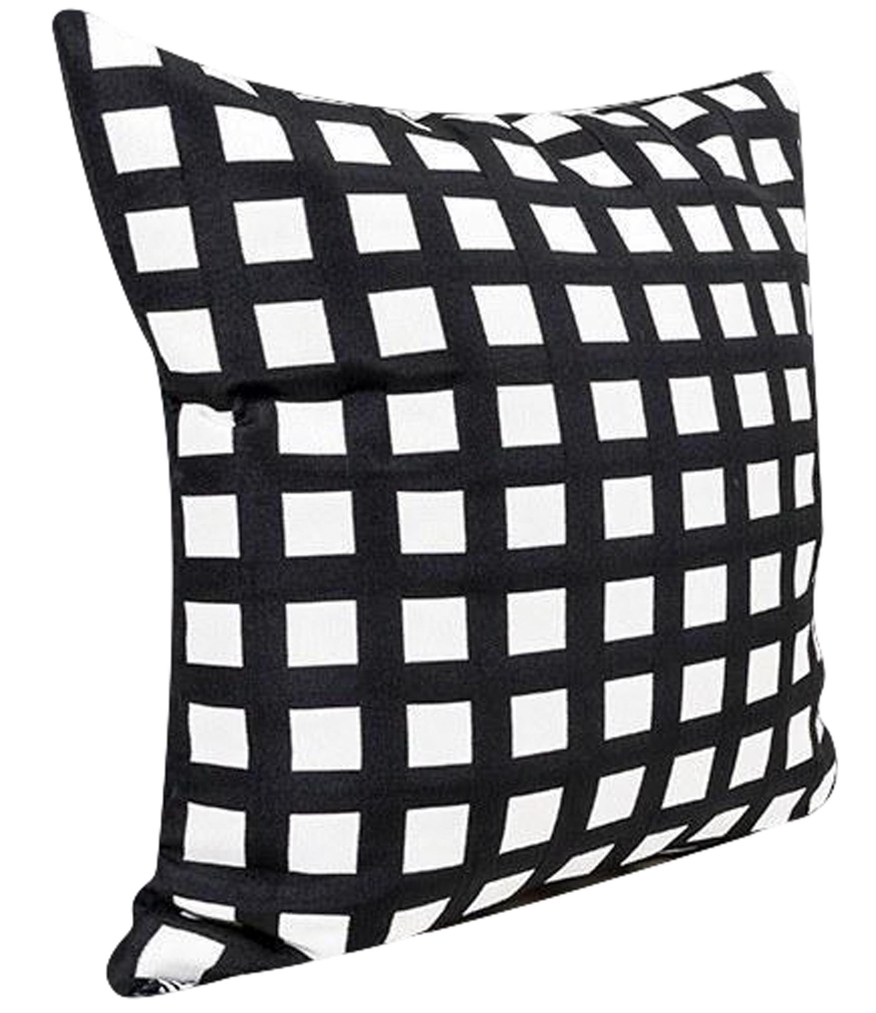 Eleganter CoopDPS Gate Kissenbezug von ZigZagZurich: langlebig, pflegeleicht, doppelseitig, aus hochwertigem Trevira CS.