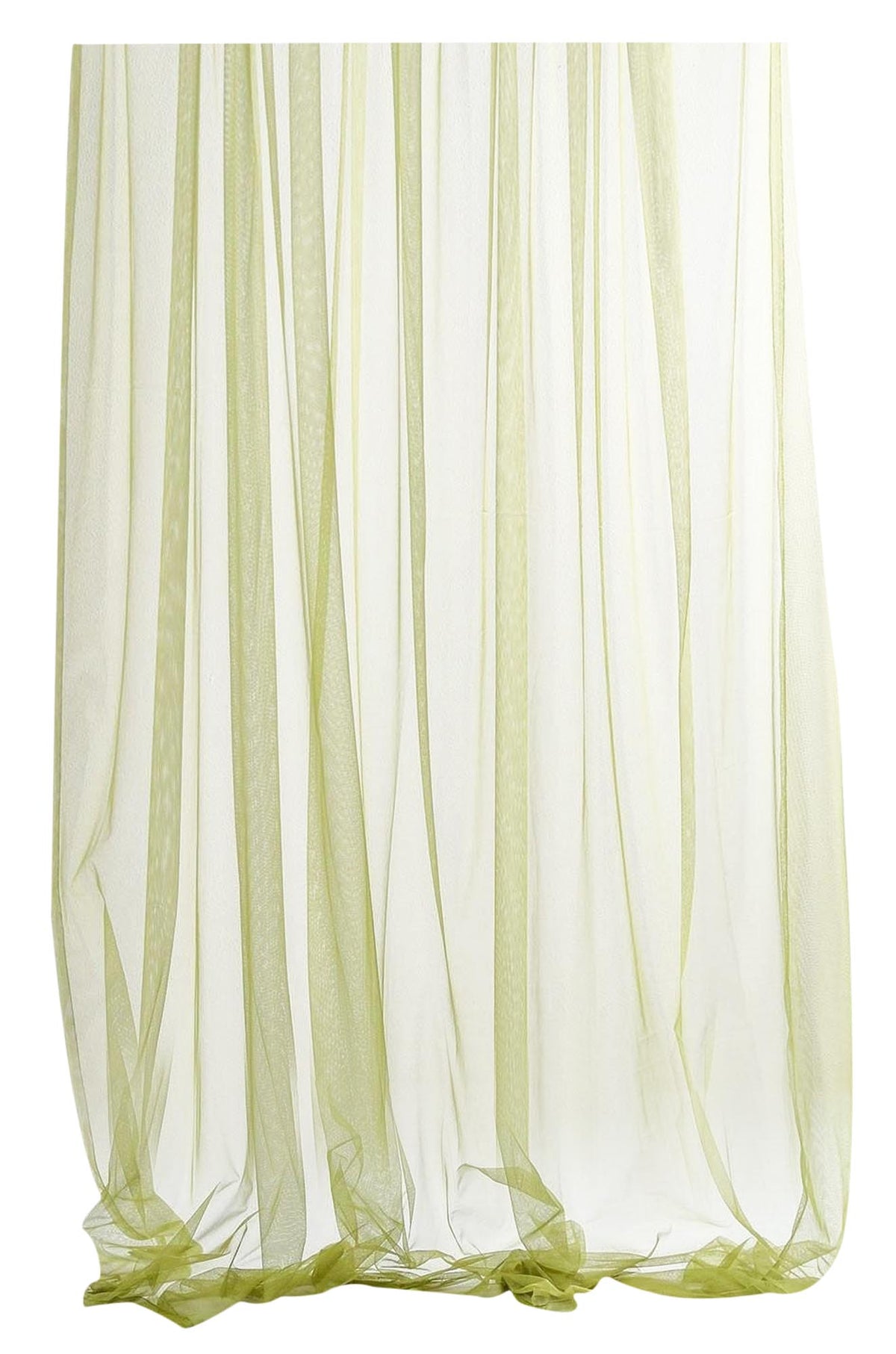 Vorhang Tüll in Grün präsentiert im Onlineshop von KAQTU Design AG. Vorhang ist von ZigZagZurich