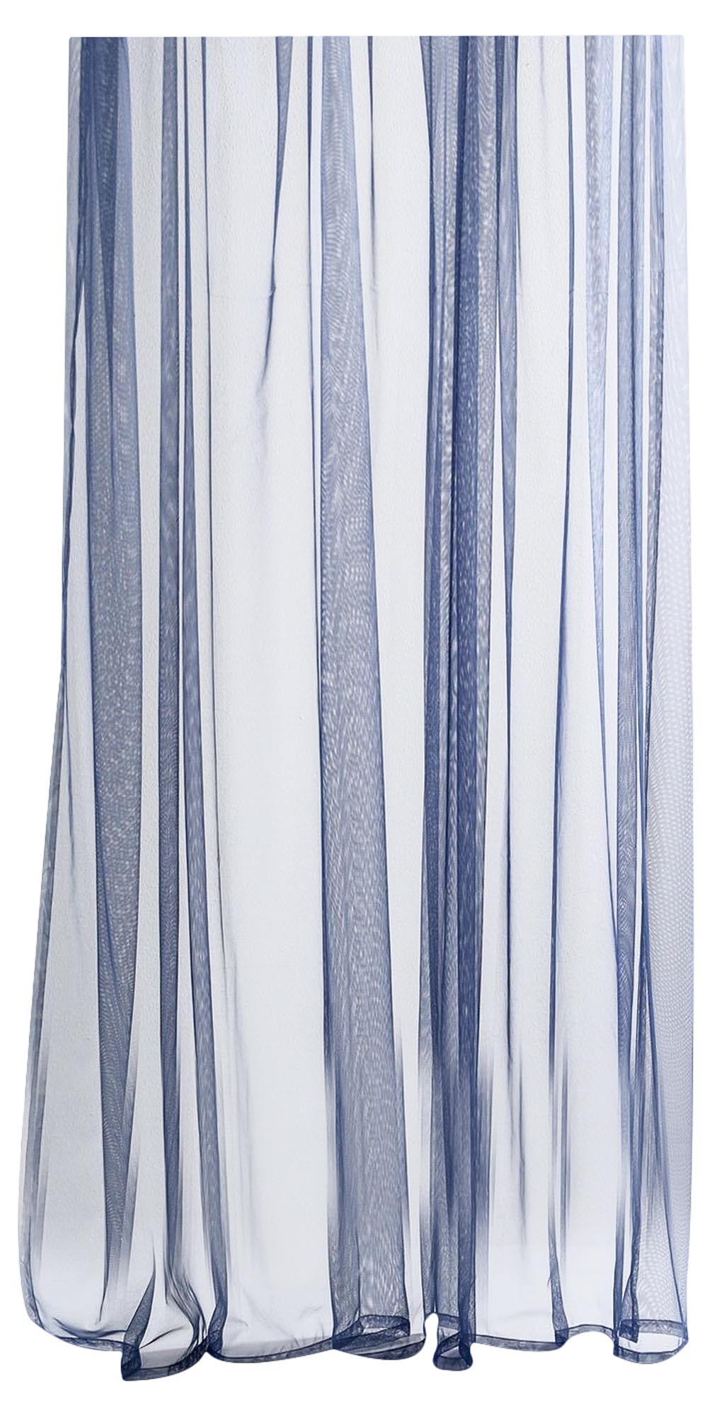 Vorhang Tüll in Blau präsentiert im Onlineshop von KAQTU Design AG. Vorhang ist von ZigZagZurich