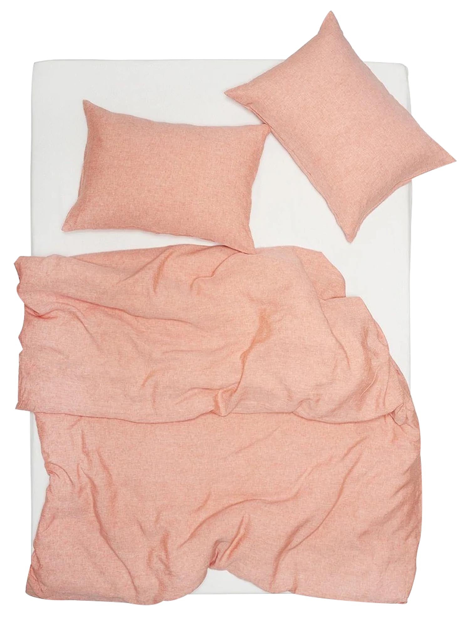 Entdecken Sie das Fixleintuch Melange von ZigZagZurich: stilvolles Leinen, atmungsaktiv und ideal für ein komfortables Schlafklima.