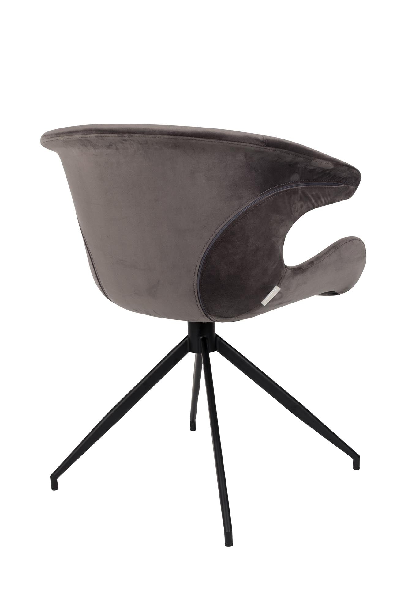 Armlehnstuhl Mia von Zuiver: Moderner Komfort und zeitloses Design für Esszimmer, Büro und Wohnzimmer.