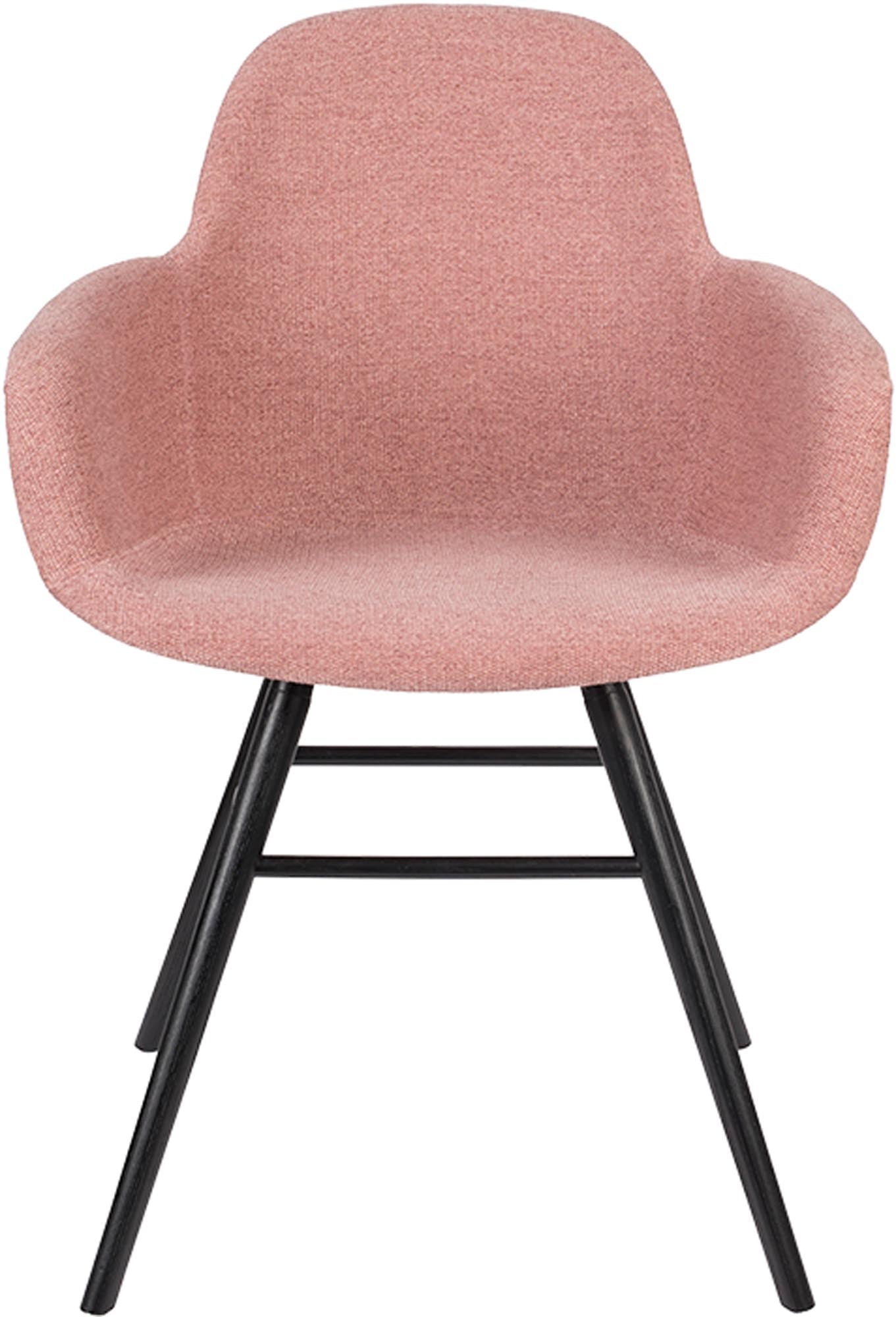 Stilvoller Zuiver Albert Kuip Stuhl mit weicher, eleganter Polsterung.