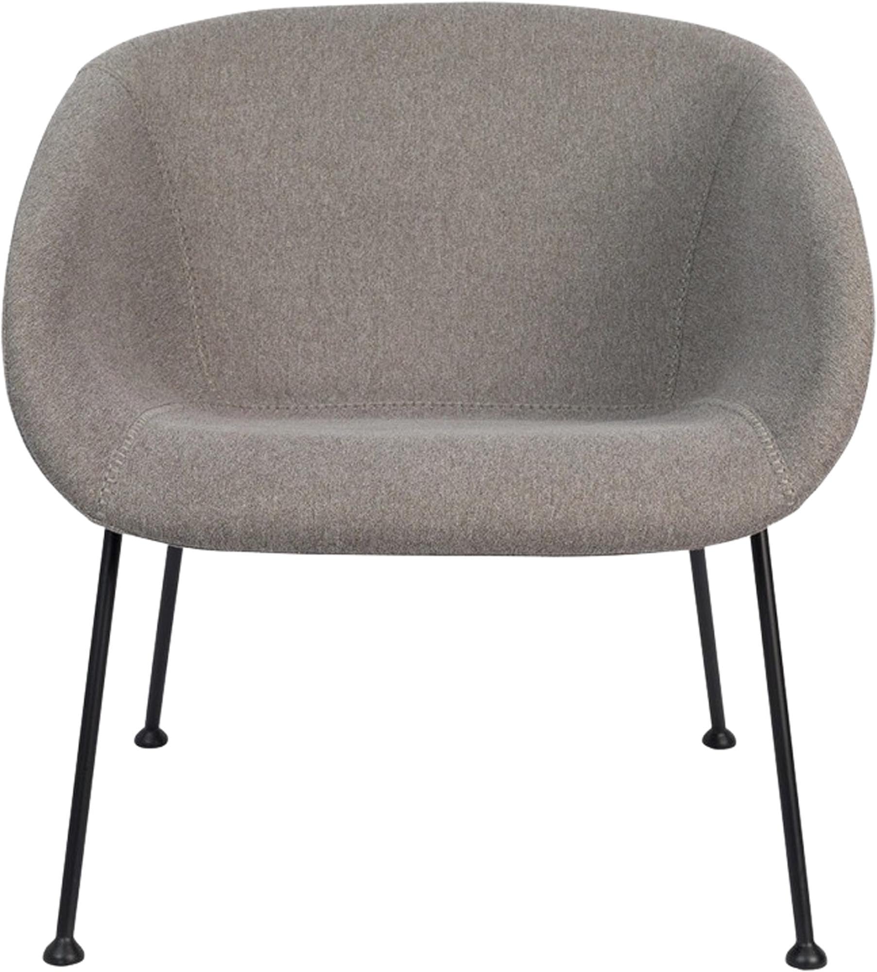 Eleganter Lounge Sessel Feston von Zuiver, ideal für modernes Wohnen. Hochwertiges PU Leder, ergonomisch und stilvoll für jeden Raum.