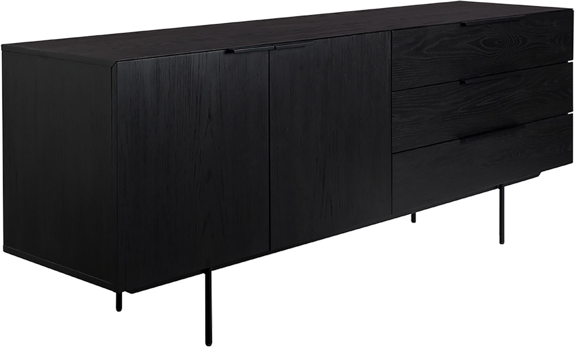 Das Sideboard Travis von Zuiver vereint modernes Design mit funktionalem Stauraum und verleiht jedem Raum einen Hauch von Eleganz.