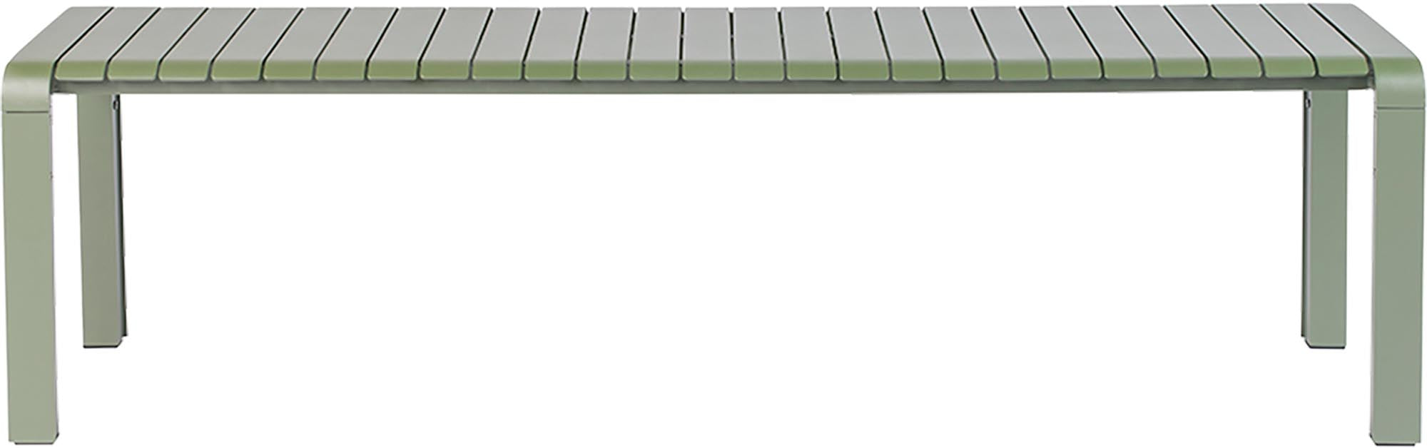 Stilvolle Zuiver Vondel Gartenbank aus wetterfestem Aluminium.