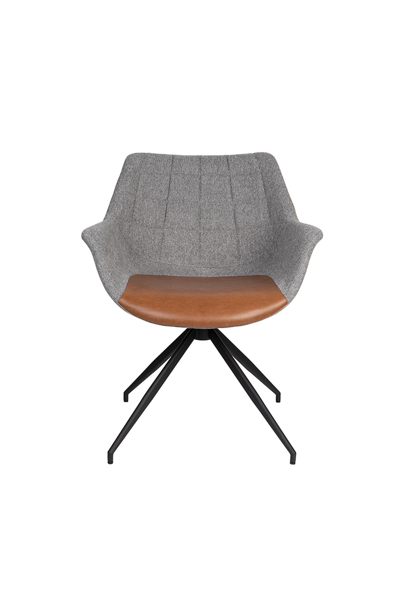 Erleben Sie den modernen Komfort des Zuiver Doulton Swivel Stuhls.