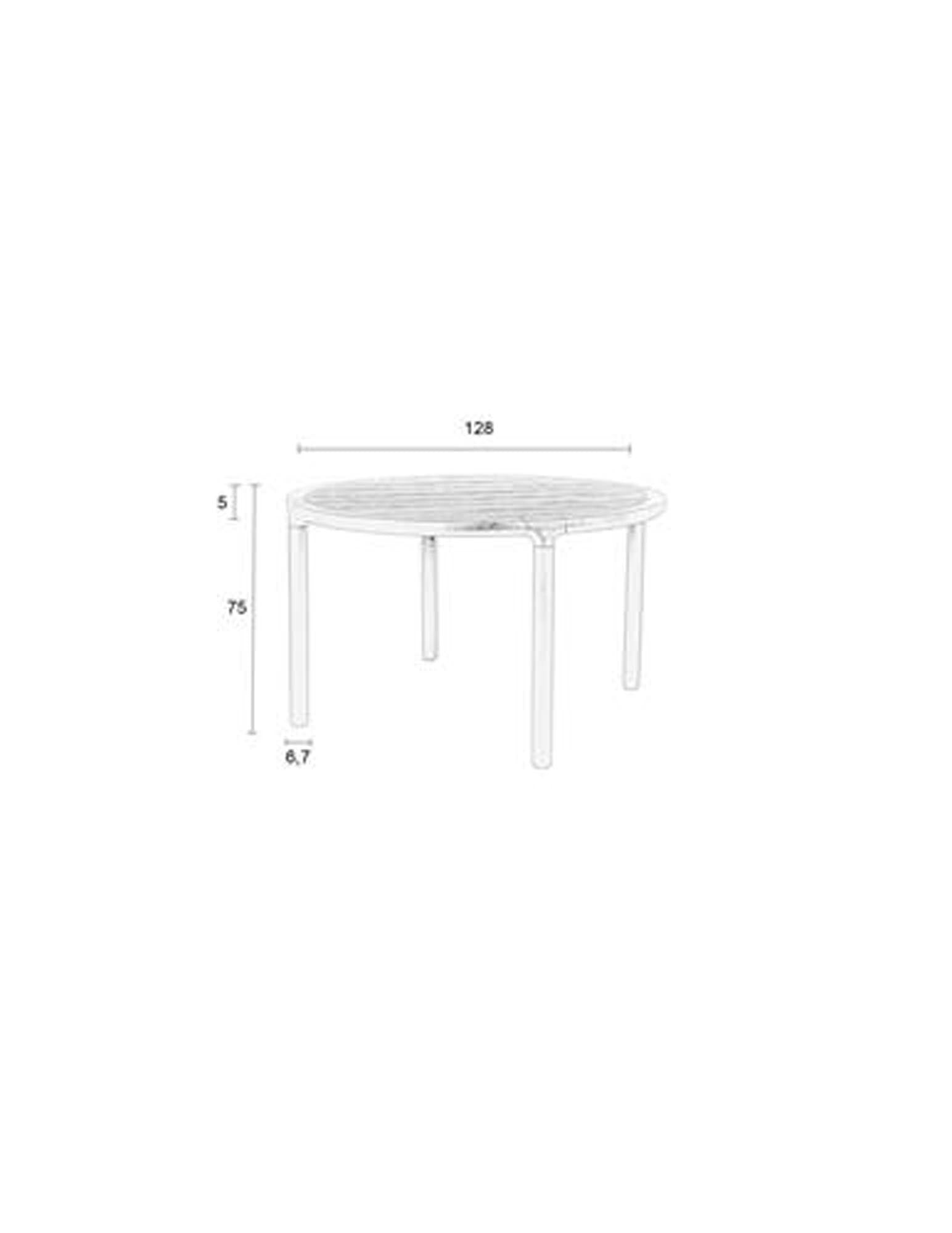 Der Tisch Storm von Zuiver begeistert mit seinem stilvollen Design und robusten Materialien. Perfekt für gesellige Esszimmermomente!