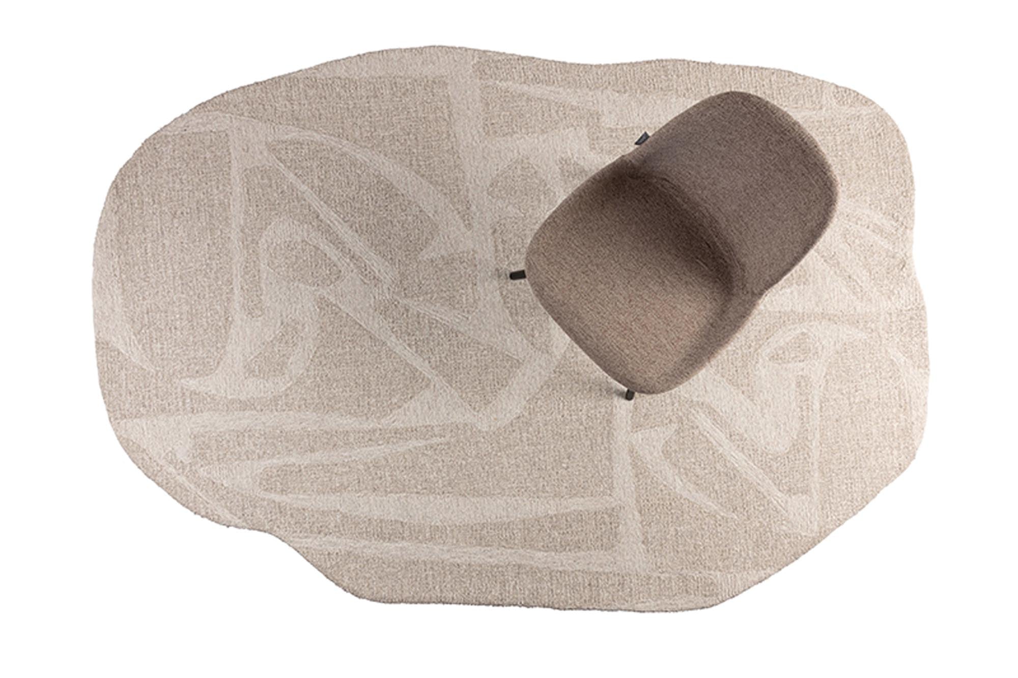 Hochwertiger Zuiver Forms Teppich, 160x230 cm, aus 100% Wolle. Pflegeleicht, langlebig und perfekt für jeden Raum.