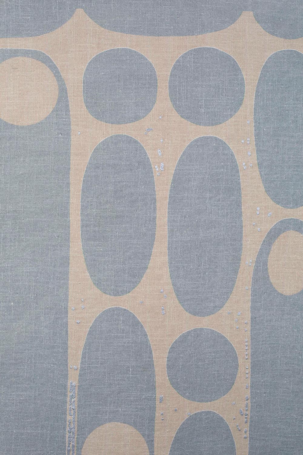 Zuiver Galaxy: Elegante Wandkunst in Blau/Beige für moderne Räume.