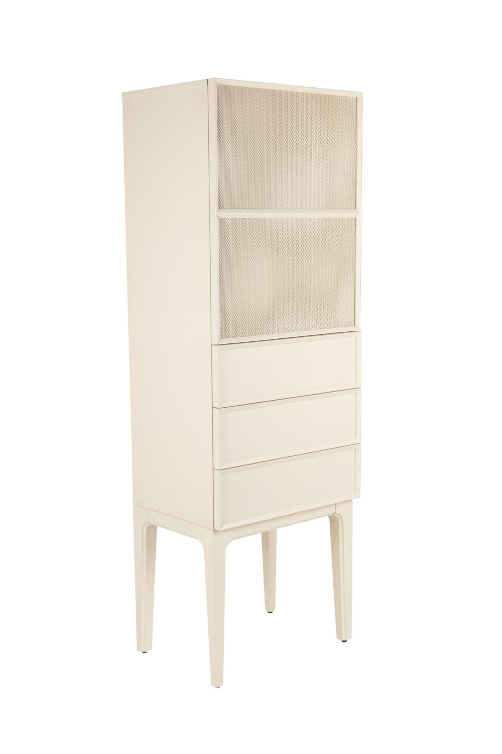 Stilvoller Zuiver June Schrank mit Tür und Schubladen für modernes Wohnen.