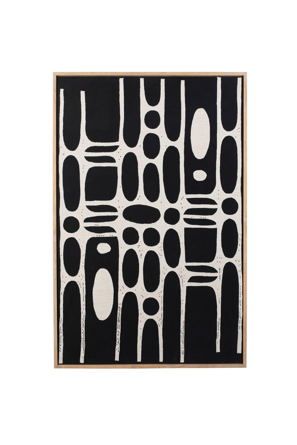 "Halo" von Zuiver: Ein Kunstwerk aus Mangoholz und Baumwolle, inspiriert von Licht und Schatten, für moderne Eleganz.