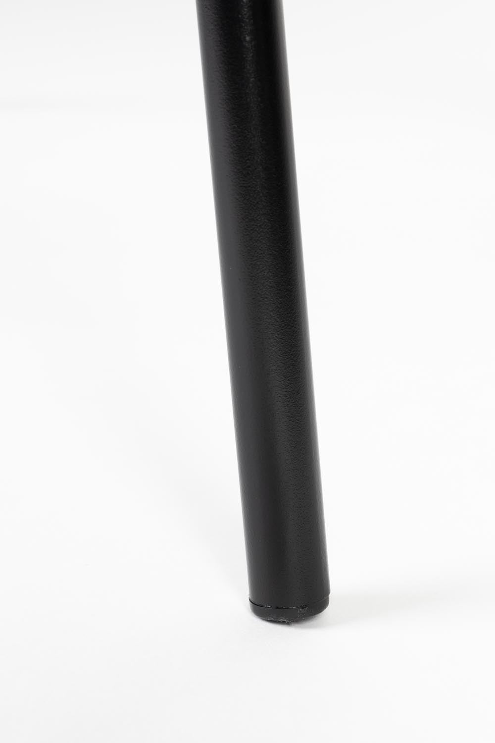 Der Bonnet Stuhl Beige von Zuiver vereint minimalistisches Design mit luxuriösem Teddystoff, ideal für ein modernes Zuhause.