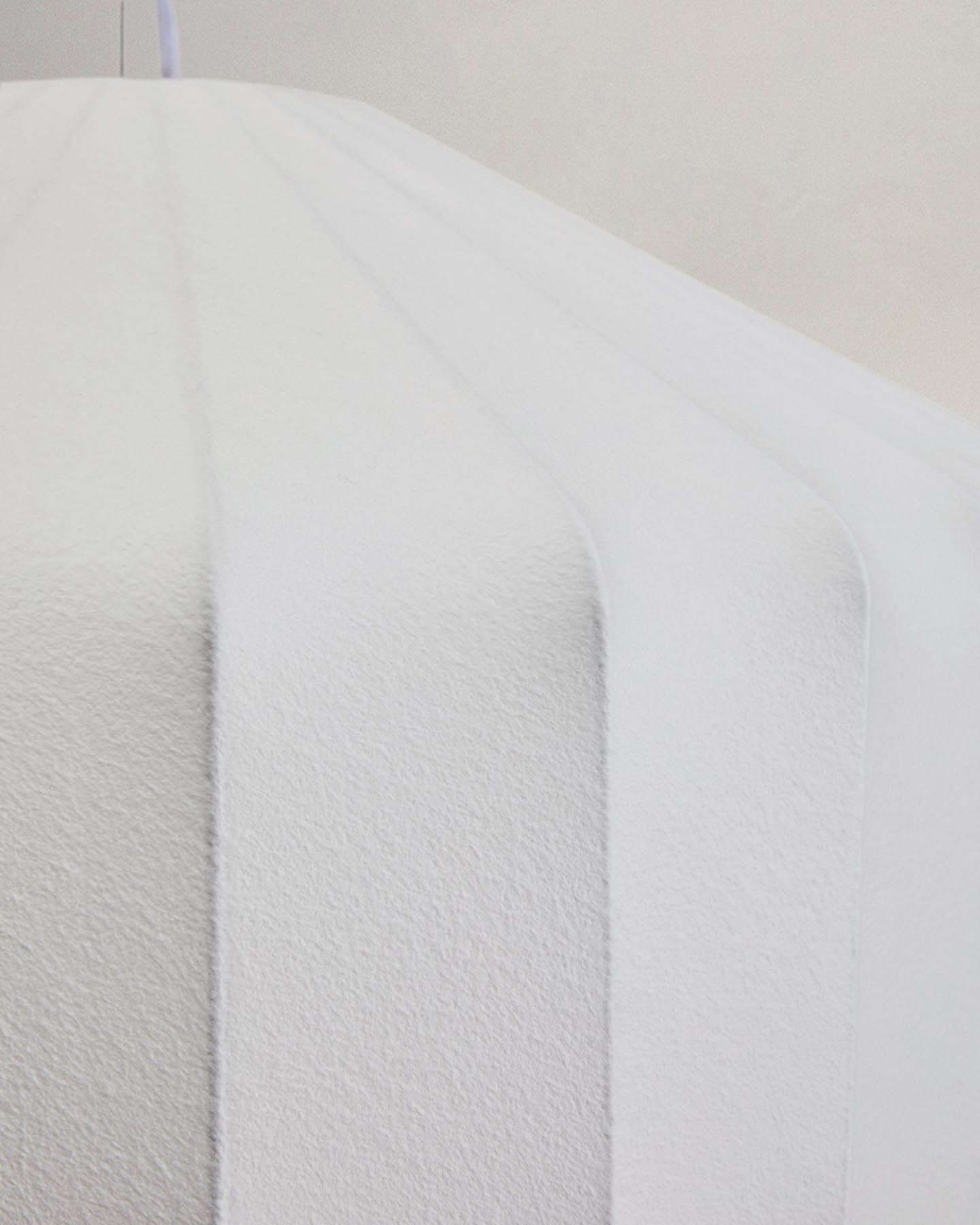 Deckenleuchte Somar aus Synthetikfasern und Stahlstäben, Ø 51 cm in Weiß präsentiert im Onlineshop von KAQTU Design AG. Lampenschirm ist von Kave Home