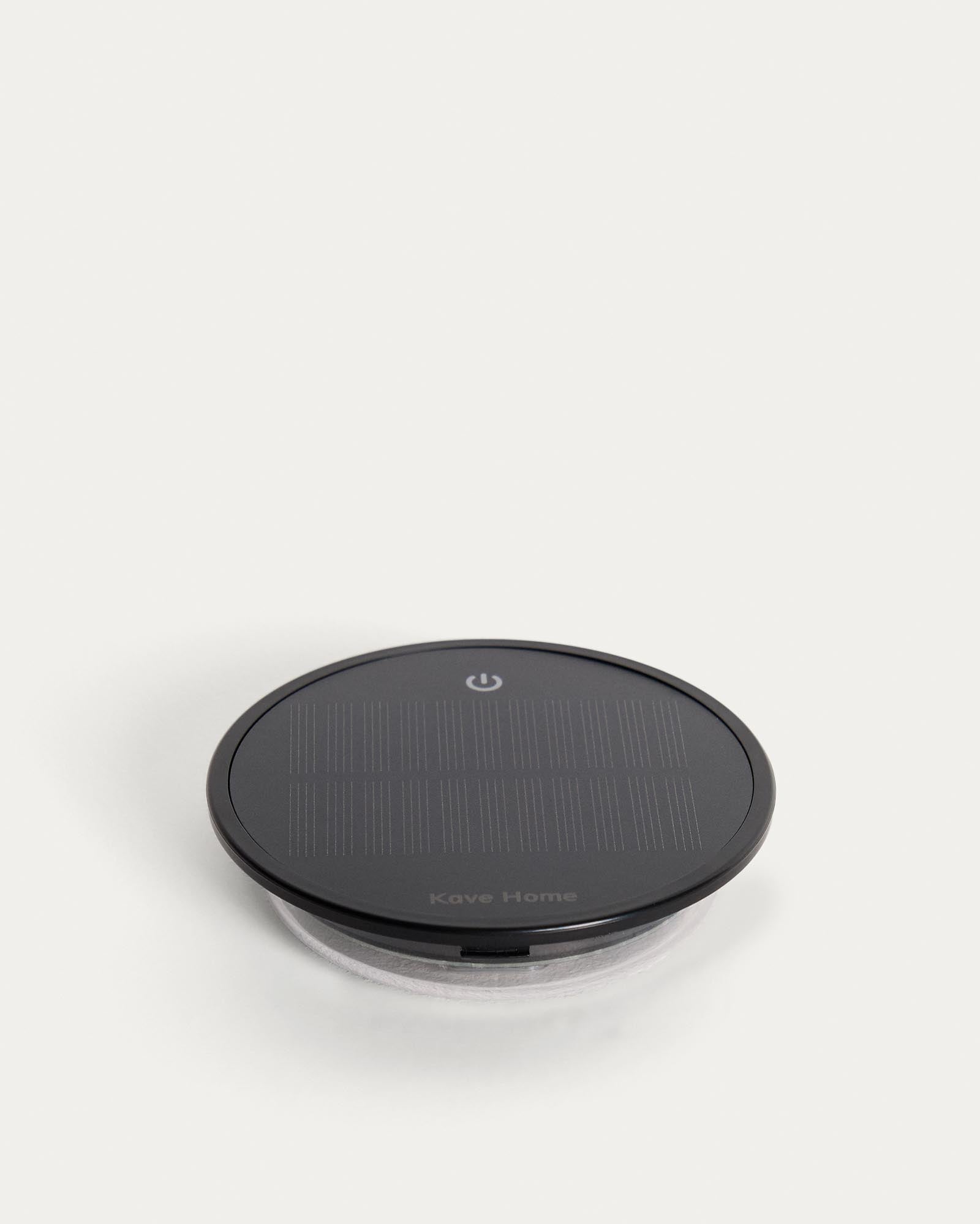 LED-Modul Sarlan für Solarlampe, Ø 30,5 cm in Schwarz präsentiert im Onlineshop von KAQTU Design AG. Outdoor Tischleuchte ist von Kave Home