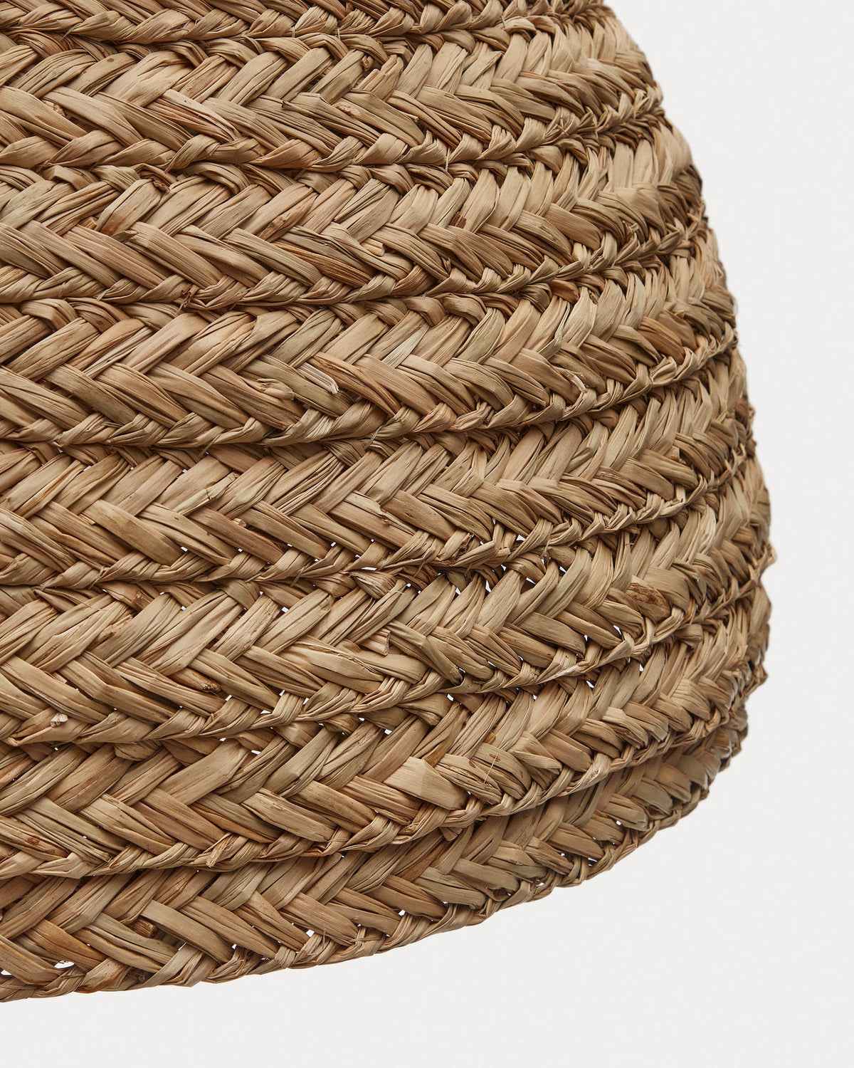 Fonteta Lampenschirm für Pendelleuchte aus Naturfasern mit natürlchem Finish Ø 60 cm in Natur präsentiert im Onlineshop von KAQTU Design AG. Lampenschirm ist von Kave Home