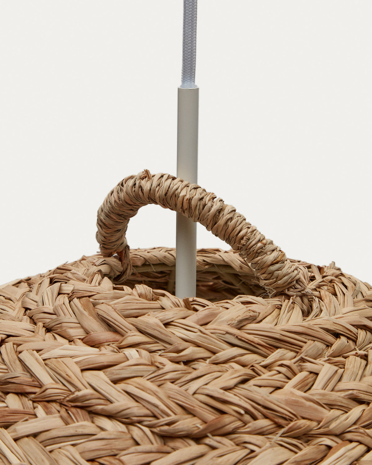 Fonteta Lampenschirm für Pendelleuchte aus Naturfasern mit natürlchem Finish Ø 60 cm in Natur präsentiert im Onlineshop von KAQTU Design AG. Lampenschirm ist von Kave Home