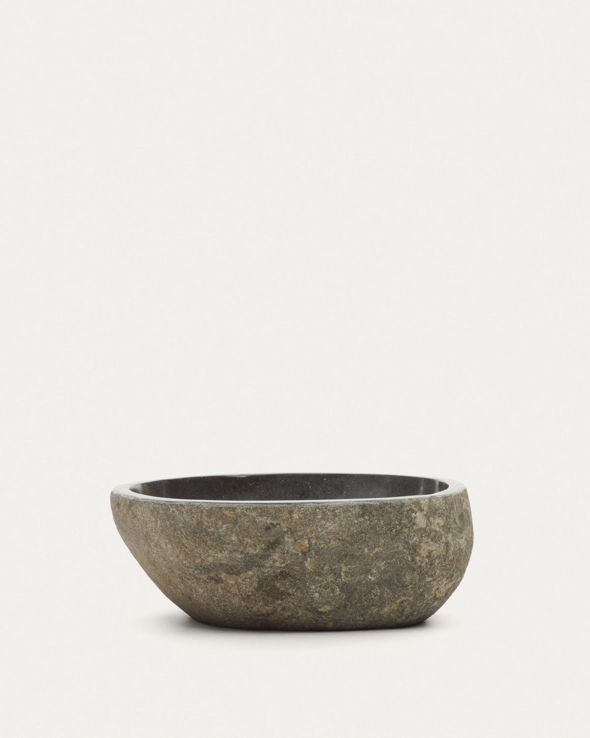 Tetsu Aufsatzwaschbecken aus Stein Ø 40 cm in Grau präsentiert im Onlineshop von KAQTU Design AG. Badezimmermöbel ist von Kave Home