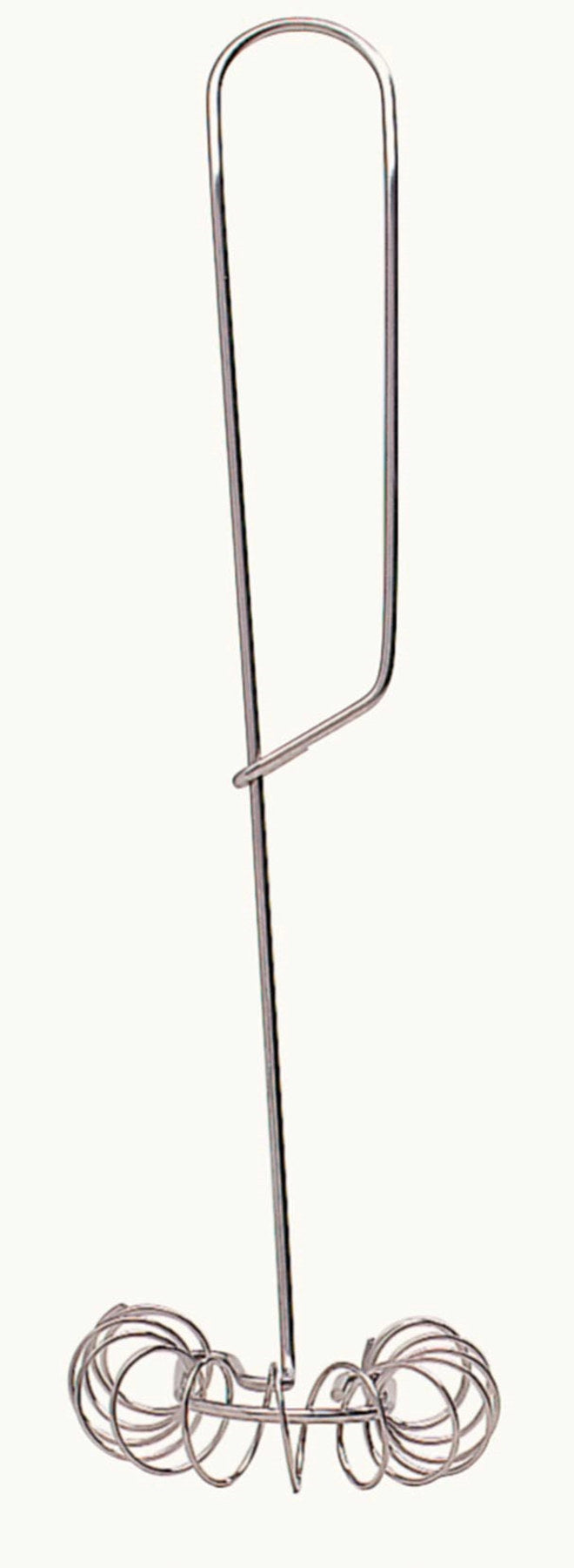 Schwingbesen 23cm Edelstahl mit Anhängeretikette in Silber präsentiert im Onlineshop von KAQTU Design AG. Schwingbesen ist von DaloLindén