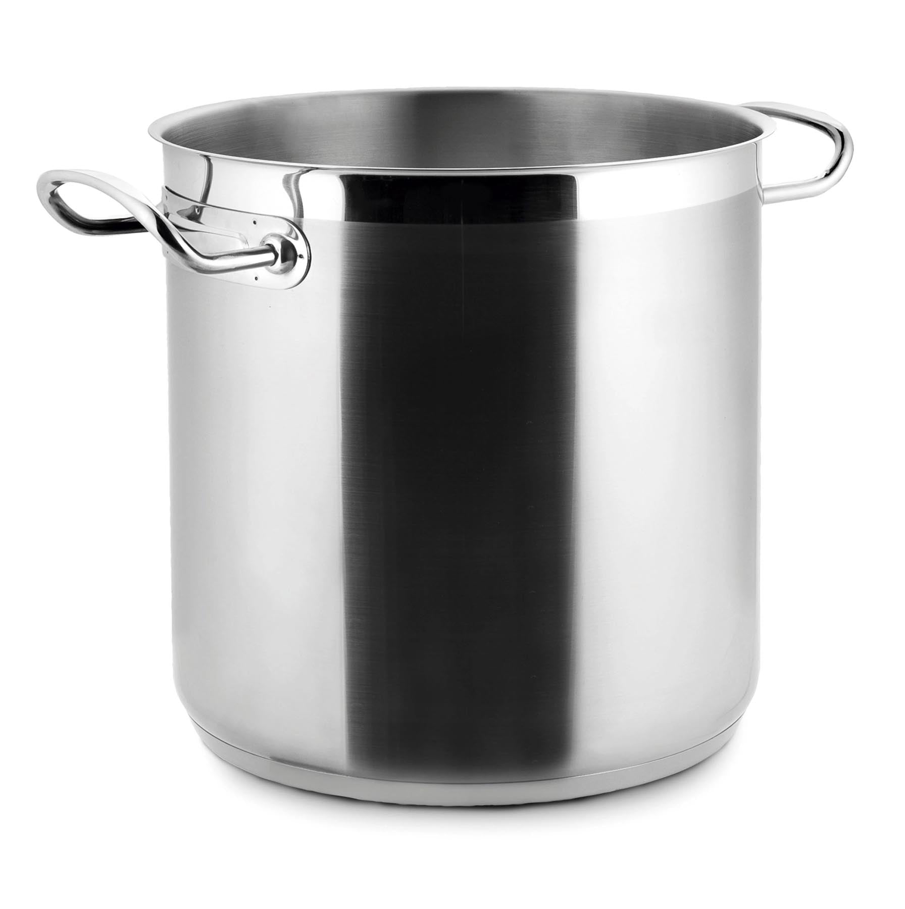 Eco Chef Kochtopf hoch ohne Deckel D32cm H32cm 25.7lt in Silber präsentiert im Onlineshop von KAQTU Design AG. Topf ist von Lacor