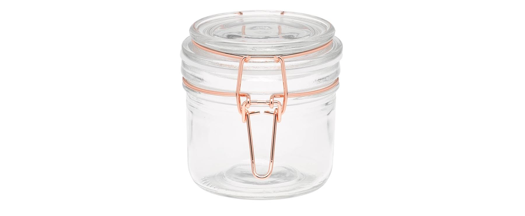 Aufbewahrungsglas mit Kupferverschluss 200 ml in präsentiert im Onlineshop von KAQTU Design AG. Käsezubehör ist von Tala
