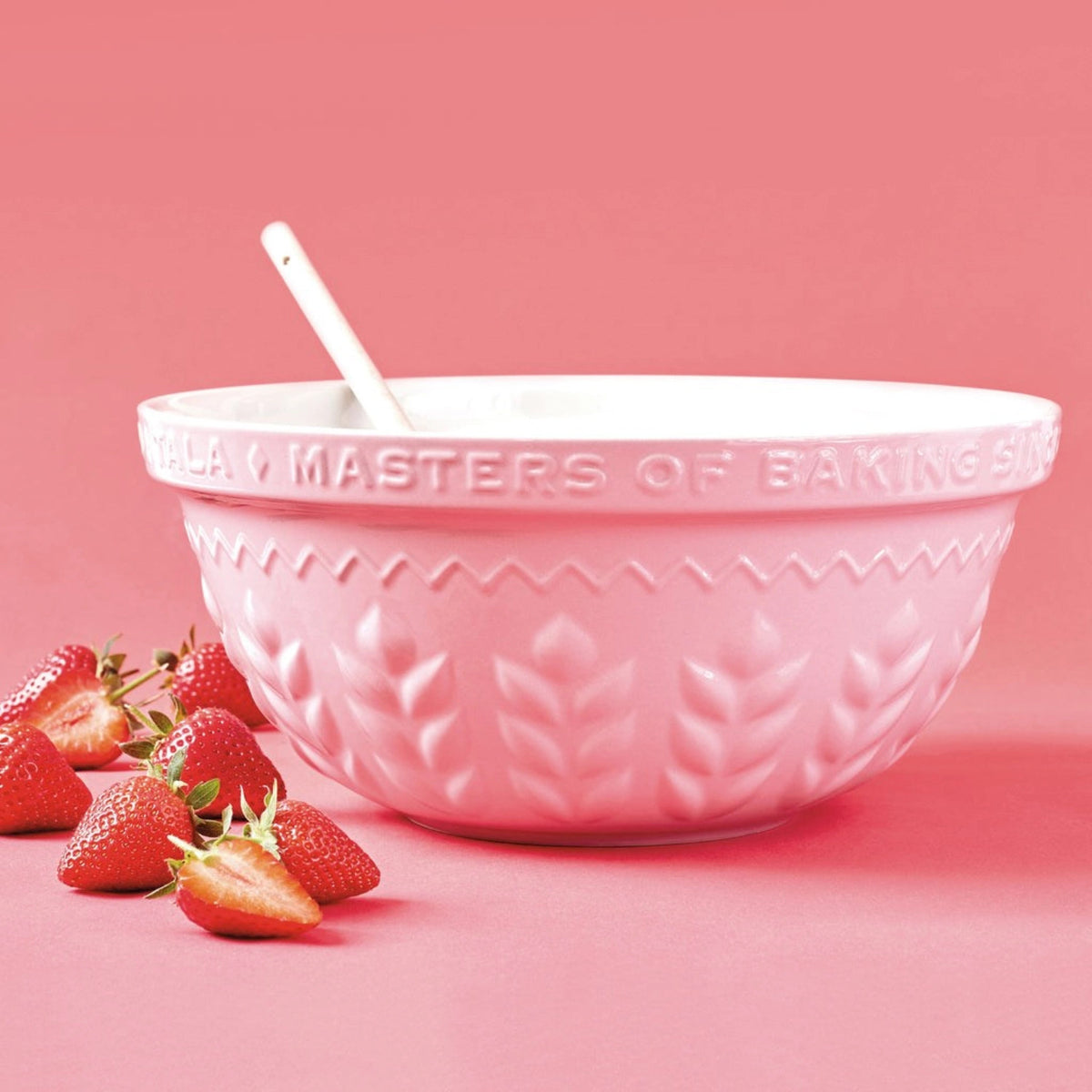 Tala pink Corn Design 30cm Rührschüssel Steingut in Pink präsentiert im Onlineshop von KAQTU Design AG. Schüssel ist von Tala