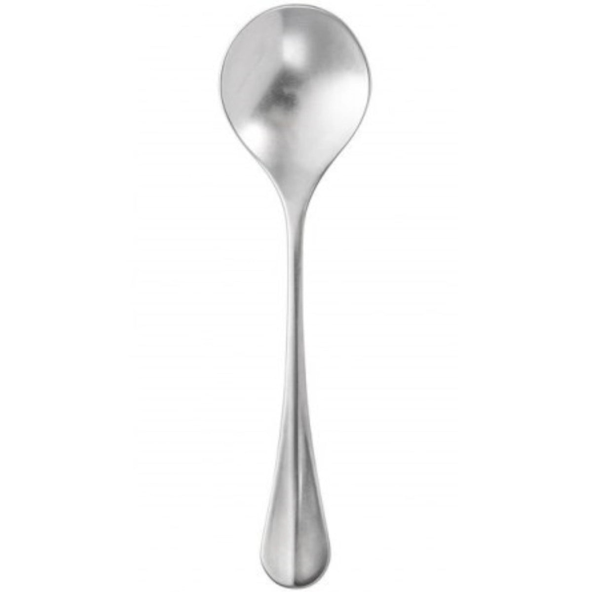 Baguette Vintage Dessertlöffel in Silber präsentiert im Onlineshop von KAQTU Design AG. Besteck ist von Abert